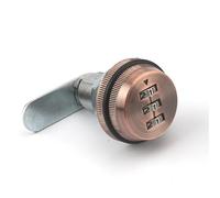 blocco della camma dell'armadio, Serratura a camma rotante a combinazione a 3 cifre da 7/8 pollici, cilindro for armadietto, cassetta postale, multicolore, 20-30 mm(Red 20mm)