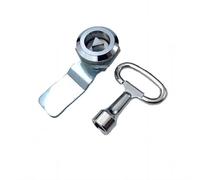 blocco della camma dell'armadio, Serratura for armadietto e cassetto, confezione da 3, forme e dimensioni multiple(3sets-triangle-h10)