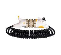 Blocco Della Combinazione Della Bicicletta - Blocco Di Sicurezza Del Ciclo | Forma Antifurto Combinata A 4 Cifre | Veicoli Elettrici E Blocco Caschi | Combinazione Di Cavi Di Blocco