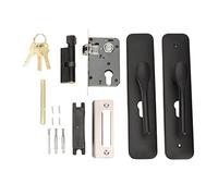 Blocco della porta in acciaio inossidabile set di ossidazione Resistente al rivestimento a prova comoda maniglia della porta a portata comoda set bagno camera da letto