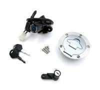 Blocco Dell'accensione Per YZF R3 R25 Per YZFR3 Per YZFR25 Moto Interruttore A Chiave Di Accensione Serratura Sedile Tappo Serbatoio Carburante Gas Set Di Copertura(Full Set Lock)