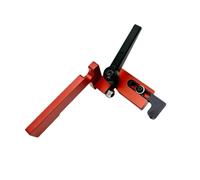 Blocco di arresto for binario obliquo in lega di alluminio, staffa scorrevole for tavolo, limitatore di scivolo, limitatore di binario a T for lavorazione del legno(F75)