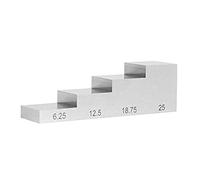 Blocco di calibrazione del tester di spessore ad ultrasuoni a 4 gradini per spessore e linearità-calibrazione