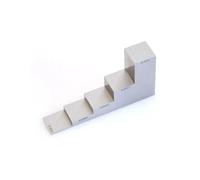 Blocco di calibrazione o spessore 'acciaio 1018 da 0,050"-0,250"-0,500"-1,000-2,000" pollici Blocco di calibrazione a gradini Blocco UT per macchinisti e metalmeccanici