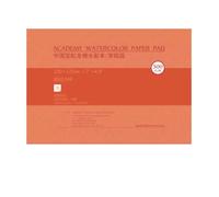 Blocco di carta per acquerello in cotone da 300 g, 20 fogli senza acidi, multiuso, album per schizzi per pittura ad acquerello, per artisti, carta artistica in cotone