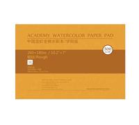 Blocco di carta per acquerello in cotone da 300 g, 20 fogli senza acidi, multiuso, album per schizzi per pittura ad acquerello, per artisti, carta artistica in cotone