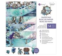 Blocco di Carte A Mermaid's Tale 30 x 30 conchiglie sirene meduse ancore