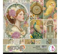 Blocco di Carte Scrap Artemis Paper Pad cm 30 x 30