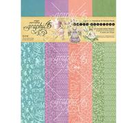 Blocco di Carte Scrap Fairy Boutique cm 21 x 28 texture fatine fiori