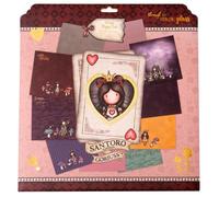 Blocco di carte Scrap Gorjuss Lost In Wonderland 30x30