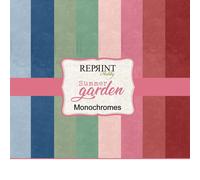 Blocco di Cartoncini Monocolore Summer Garden
