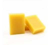 Blocco di cera d'api gialla da 15 g, cera d'api pura e naturale per mobili in legno, mogano A-rt, sigillatura pavimenti, pietra e Wenwan per la cura dei braccialetti, Sa-fe per uso alimentare (3 pezzi