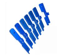 Blocco di configurazione della tavola del router 7Pcs Alluminio Precisioni Configurazione Block Misuratore di altezza per Router Table Cutter Accessori