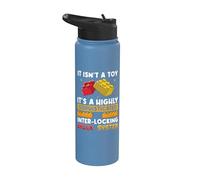 Blocco di costruzione in mattoni di bloccaggio Inter altamente sofisticato Stainless Steel Insulated Water Bottle