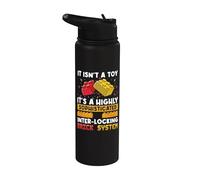 Blocco di costruzione in mattoni di bloccaggio Inter altamente sofisticato Stainless Steel Insulated Water Bottle