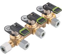Blocco di distribuzione corto gok ksv-ab3 ps16bar rvs10 x 3xrvs8 x rvs10 ml+dl sv