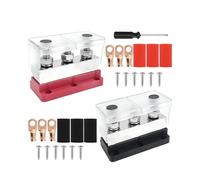Blocco di Distribuzione di Potenza con Barra Collettiva da 600 A 48 V con Prigionieri M10 per Batterie di Imbarcazioni, e Auto.