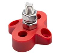 Blocco di distribuzione 'energia automobilistica | Perni terminale blocco di distribuzione della batteria | Morsettiera 12-48 V, barra collettrice M6/M8, morsettiera a vite per auto marina