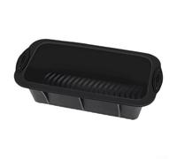 Blocco di ghiaccio per il bagno di ghiaccio per stampo Vassoio riutilizzabile in silicone con grande griglia per fare cubetti di ghiaccio, dolcetti e lavabile in lavastoviglie