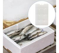 Blocco di ghiaccio rettangolare a prova di perdite per refrigeratori, per