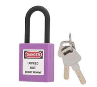 Blocco di isolamento, lucchetto di sicurezza portatile per le fabbriche(Viola)