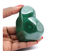 Blocco di Malachite da 220 grammi e 75 millimetri, Minerale Malachite del Congo-Kinshasa, Minerale Non trattato, Articolo Esclusivo, Pietra ornamentale, Minerale della Vitalità