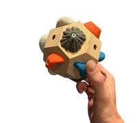 Blocco di massi 3D realizzato a mano con 12 supporti in resina, impugnatura per dita in legno, con borsa in tela e portachiavi in omaggio, strumento portatile per allenamento arrampicata su roccia e