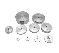 Blocco di pesi di calibrazione in acciaio inossidabile M1 2Cr13 - Pesi di precisione for bilance da laboratorio, incisi al laser(10g)
