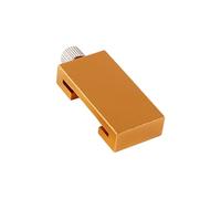 Blocco di posizionamento professionale per righelli in acciaio con marcatura chiara della scala, ideale per attività industriali e di laboratorio. Blocco di misurazione industriale fai da te