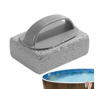 Blocco di pulizia per piscina - Detergente per macchie di ruggine in calcestruzzo, strumento manuale per la pulizia di malta e calcestruzzo, rimozione di calcare per piastrelle della piscina, spazzola