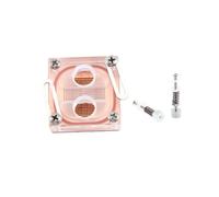 Blocco di Raffreddamento Ad Acqua CPU con Foro Frontale Blocco Northbridge nel Acrilico Trasparente con Ponte Sud per Blocco CPU del Computer