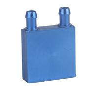 Blocco di Raffreddamento ad Acqua in Alluminio blu, Dissipatore di Calore del Dispositivo di Raffreddamento ad Acqua Liquida, Formatura di Estrusione del Canale di Flusso Interno, Adatto per Il Raffre