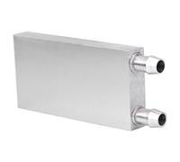 Blocco di raffreddamento ad acqua in alluminio in alluminio da 40 mm x 40 mm a 40 mm per il di raffreddamento liquido liquido GPU, canale di flusso a doppia U, bassa velocità di (40 * 60 * 12mm)