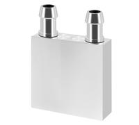 Blocco di raffreddamento in alluminio per raffreddamento ad acqua 40x40x12mm, radiatore per CPU del computer