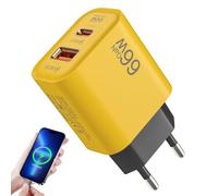 Blocco Di Ricarica Rapida,20W Adattatore Di Ricarica Per Telefono | PD Multi-Porta Ricarica Rapida con Adattatore Da Viaggio per Smartphone Tablet e Auto