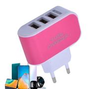 Blocco di ricarica USB con più porte, caricatore multiuso, 3 porte, caricatore multiuso, caricatore USB C, di ricarica portatile, per smartphone e casa