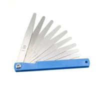 Blocco di riscontro Spessimetro portatile a 17 lame da 3 pezzi, lunghezza 100 mm, strumento di misurazione 0,02-1,00 mm