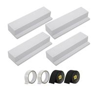 Blocco di schiuma a tenuta termica, set di strisce isolanti CA, di riempimento del traferro da 9,9x3,3x1,8 pollici con design a compressione, struttura in EVA ad alta densità, kit stile