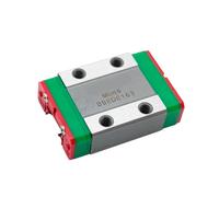 Blocco di scorrimento della guida lineare MGN9C / MGN9H in lega di acciaio escluse le guide, 1 pezzo(MGN9H)