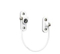 Blocco di sicurezza for porta con limitatore di apertura a cavo, blocco for porta e finestra a caduta, 1 pezzo