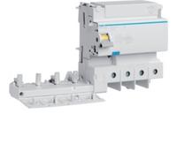 Blocco Differenziale 125A 300Ma A-Hi Fix 4P (Hager Cod. Bfh480E)