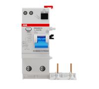 Blocco differenziale 2 poli DDA202 A 25A 10MA ABB B427953