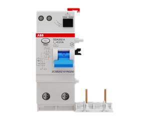 Blocco differenziale 2 poli DDA202 A 25A 10MA ABB B427953