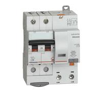 Blocco differenziale 20A tipo AC 30 mA 2P completo di MT 20A 4.5K 4M GC8230AC20 - BTicino