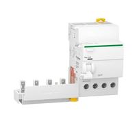 Blocco differenziale Schneider 4P 25A 30mA A 3 moduli A9Q51425