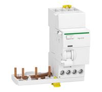 Blocco differenziale 40A Tipo A 300 mA 3P+N 4M singole partenze Vigi ic40 - Schneider