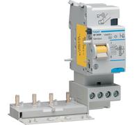 Blocco differenziale Hager 4P 25A 300mA A 3 moduli BF425N