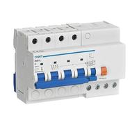Blocco differenziale 63A tipo AC 4P 30 mA completo di MT 50A 6KA 7M NB1L-63/4P-C50-A30 - Chint