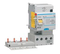 Blocco differenziale Hager 4P 63A 30mA AC 3 moduli BD464N