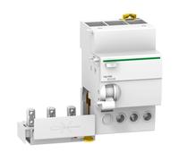 Blocco differenziale Schneider 3P 25A 30mA AC 3 moduli A9Q41325